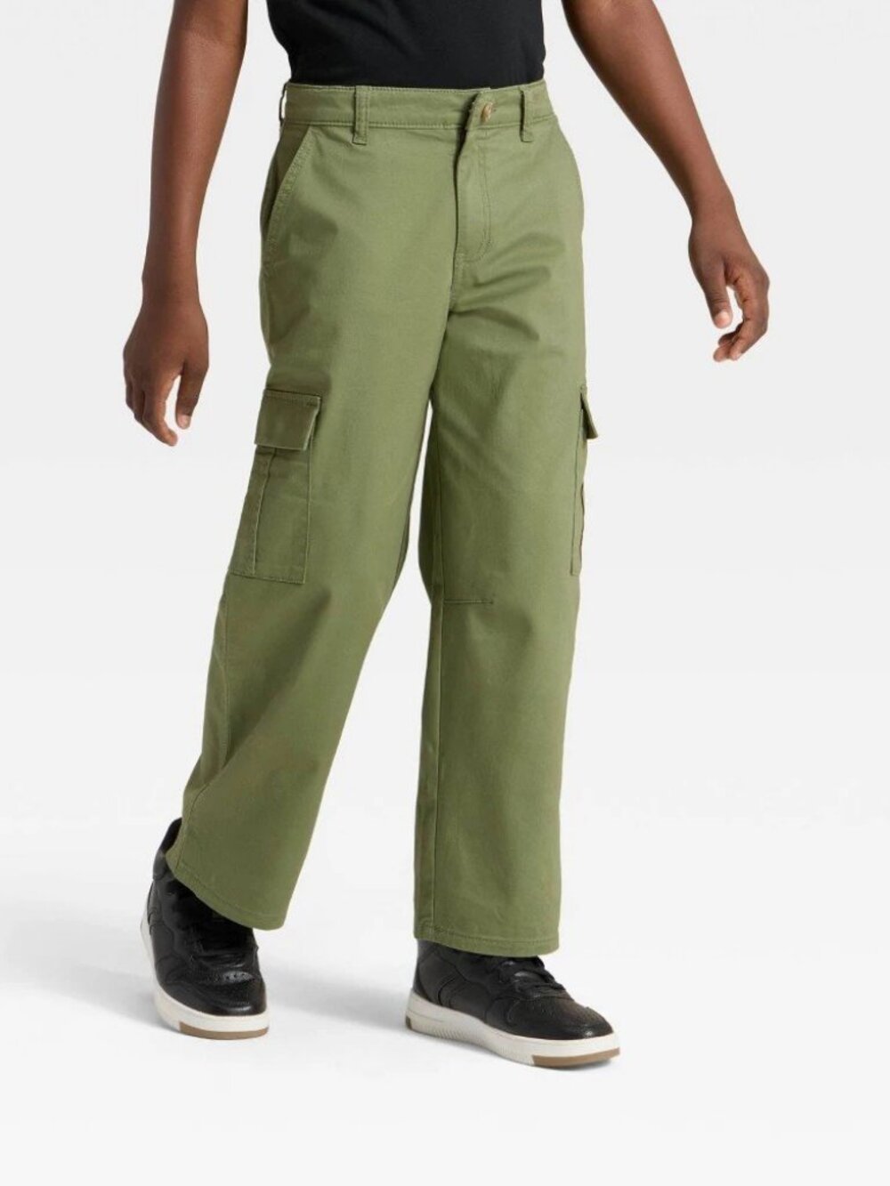Boys' Baggy Cargo Pants - Cat & Jack™ Green 5